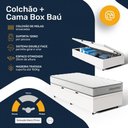 Ver imagem 6 de Cama Box Baú Solteiro com Colchão de Molas Ensacadas Double Comfort 88 x 188 x 62 cm