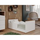 Ver imagem 5 de Quarto de Bebê Berço Cômoda 3 Gavetas Guarda Roupa 4 Portas 4 Gavetas Bala de Goma Espresso Móveis