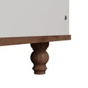 Ver imagem 6 de Quarto de Bebê Berço Cômoda 3 Gavetas Guarda Roupa 4 Portas 4 Gavetas Bala de Goma Espresso Móveis