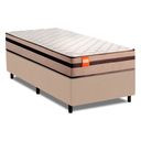 Ver imagem 1 de Cama Box Solteiro Molas Ensacadas Bali 88x188x60cm