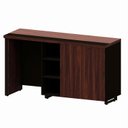 Ver imagem 2 de Aparador Frigobar Embutir Esquerdo Armário 2 Portas com Pés em Metal Corporate