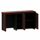 Ver imagem 5 de Aparador Frigobar Embutir Esquerdo Armário 2 Portas com Pés em Metal Corporate