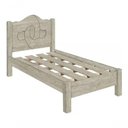 Ver imagem 3 de Cama Solteiro Siena 100% Mdf com Sarrafo em Madeira Carmolar Artico
