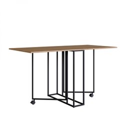 Mesa para Escritório Reunião 4 Lugares Dobrável 142cm  - 4