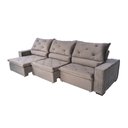 Ver imagem 2 de Sofá Premium Deluxe 3,5mts - Cinza