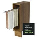 Ver imagem 6 de Balcão Porta-Pano Madesa para Cozinhas Lux, Glamy e Stella 20 x 60 cm (Sem Tampo) Rustic Cor:Rustic