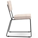 Ver imagem 7 de Kit 06 Cadeiras Decorativas Para Sala De Jantar Allana L02 Suede Bege - Lyam Decor