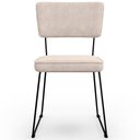 Ver imagem 6 de Kit 06 Cadeiras Decorativas Para Sala De Jantar Allana L02 Suede Bege - Lyam Decor