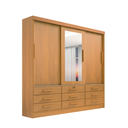 Ver imagem 1 de Guarda Roupa Meridian 3 Portas 9 Gavetas Cinamomo