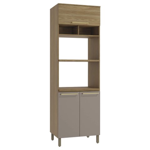 Armário de Cozinha Torre Quente 70cm com Pés M627 Botanic Kappesberg