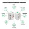3 Adaptadores Tomada Europeu Universal Argentina México Eua - 4