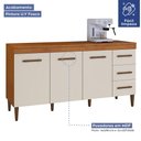 Ver imagem 5 de Balcão Atenas 3 Portas e 3 Gavetas Kaiki Móveis