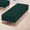 Ver imagem 6 de Puff Decorativo Bali W01 Pés Palito 210x60cm Bouclê Verde - Lyam Decor