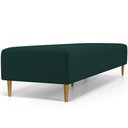 Ver imagem 2 de Puff Decorativo Bali W01 Pés Palito 210x60cm Bouclê Verde - Lyam Decor