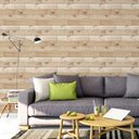 Ver imagem 2 de Papel de Parede Madeira Clara Retangular - 3,00x0,50m