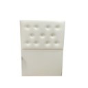 Ver imagem 1 de Cabeceira de Cama Box Solteiro - Corino Branco