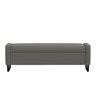 Recamier Bau Paris Base de Metal 1,20m Linho Grafite - Inova Decorações - 3