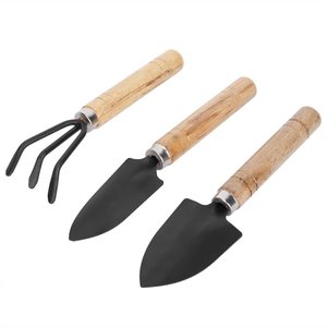 Kit Jardinagem 3 Peças Pazinha Ancinho Garfinho