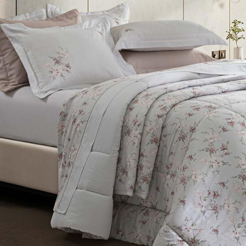 Jogo de Cama Casal 300 Fios Lione - Kacyumara Estampado