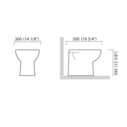 Bacia Convencional El Misti Branco Icasa - 2