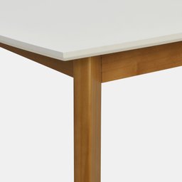 Escrivaninha para Quarto Áustria Cor Branco e Mel - 4
