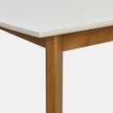 Ver imagem 4 de Escrivaninha para Quarto Áustria Cor Branco e Mel