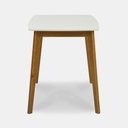 Ver imagem 6 de Escrivaninha para Quarto Áustria Cor Branco e Mel