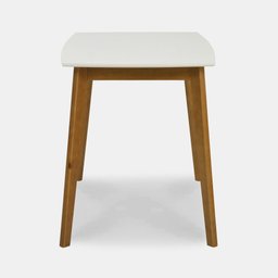 Escrivaninha para Quarto Áustria Cor Branco e Mel - 6