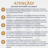 Escrivaninha para Quarto Áustria Cor Branco e Mel - 7