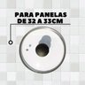 Tampa Panela de Vidro Nº32 Resistente P/ Panelas 32 a 33cm. - 2