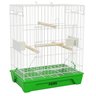 Gaiola Triplex Porta e Teto com Poleiro Calopsita Quatiguá:verde - 3