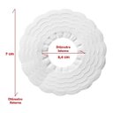 Ver imagem 4 de Corta Gotas Descartável Anel Disco Garrafas de Vinho 50ud