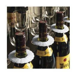 Corta Gotas Descartável Anel Disco Garrafas de Vinho 50ud - 2