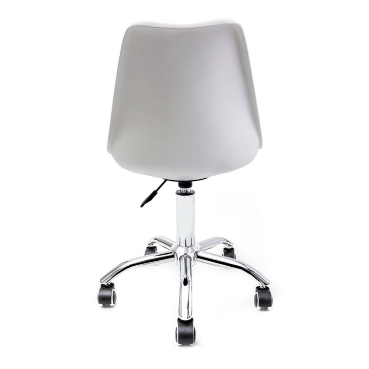 Cadeira Escritorio Saarinen Branca - Base Office Cromada - 4