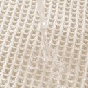 Ver imagem 2 de Tapete Antiderrapante Banheiro Waffle Marfim 0,40x0,60m