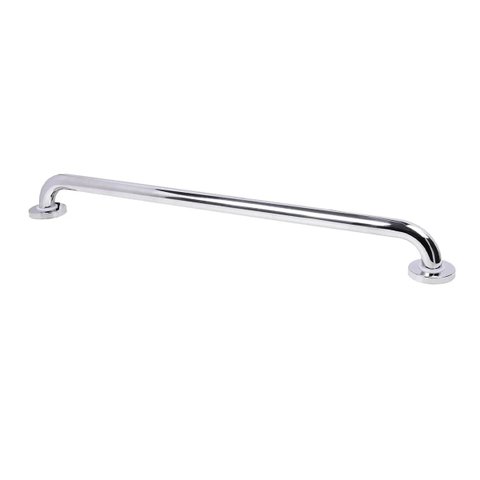 Alça de Apoio Banheiro Inox Barra 60cm Idoso Deficiente Cadeirante Acessibilidade Resistente Box Seg