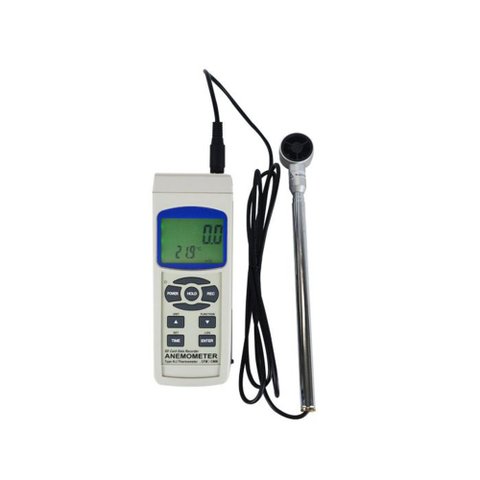 Termo Anemômetro Digital Sensor Tipo K J Datalogger Cartão Sd Usb Tar-176 Portátil Com Estojo