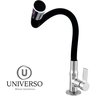 Torneira Colorida Cano Silicone Flexivel Preta Bancada C 70:preto - 9