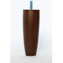 Ver imagem 2 de Kit para Cama Box com 14 Pés Cônico Marrom Altura 12cm