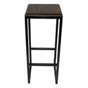 Ver imagem 3 de Kit 2 Banqueta Alta Industrial Moderna P/ Balcão Bistro Cozinha Preto