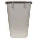 Ver mais imagens de Lixeira Cesto Retangular 12LT sem Tampa Resistente Jsn Bca