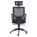 Ver imagem 3 de Cadeira de Escritório Presidente Flex Mesh Waw Design Base Giratória Braço e Altura Ajustável