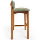 Ver imagem 6 de Banqueta Alta para Cozinha Sala de Jantar Bar Dara L02 Bouclê Oliva - Lyam Decor