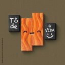Ver imagem 1 de Tô de Bacon a Vida - Quadro ou Placa Decorativa com X Peças É Decoração Quadros e Placas Decorativas