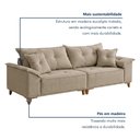 Ver imagem 4 de Sofá 4 Lugares 250cm com Almofadas Zurique