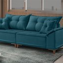 Ver imagem 7 de Sofá 4 Lugares 290cm com Almofadas Zurique 