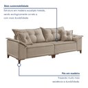 Ver imagem 2 de Sofá 4 Lugares 290cm com Almofadas Zurique 