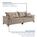 Ver imagem 5 de Sofá 4 Lugares 290cm com Almofadas Zurique 