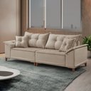 Ver imagem 1 de Sofá 4 Lugares 290cm com Almofadas Zurique 