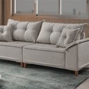 Ver imagem 7 de Sofá 4 Lugares 290cm com Almofadas Zurique 